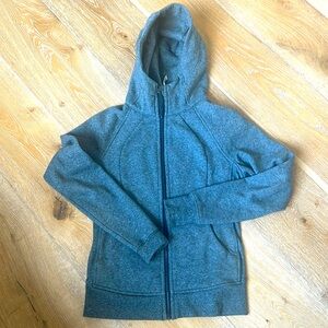 Lululemon cotton hooded sweatshirt, size 6